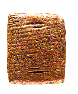 Asur Kral I. Salmanasar'a ait tablet